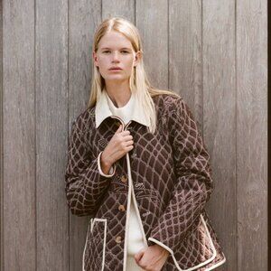 NWT Tombolo 'Catch N' Release' Quilted Jacket (Waterproof Reversible) Sz Small